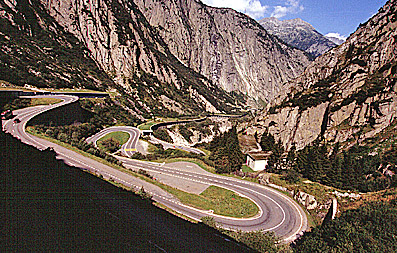 Vor der Teufelsschlucht