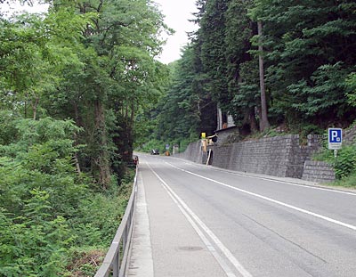 Vallemaggia: Der Radweg verläuft neben der Straße