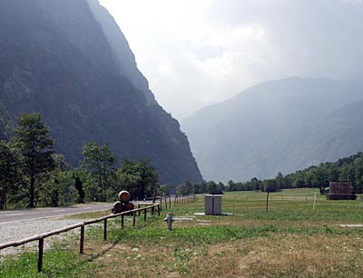 Vallemaggia: Die Berge ragen hoch hinaus