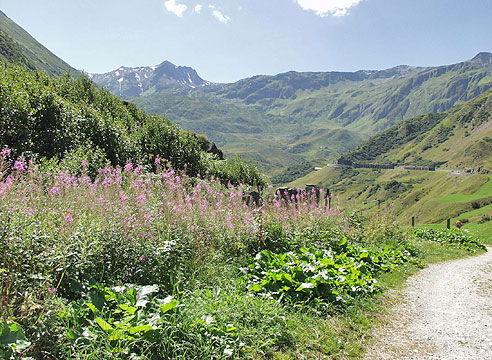 Beeindruckender Blick zurück