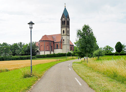 Kirche "St. Laurentius" in Großenried
