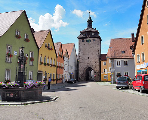 Historische Altstadt in Leutershausen: 