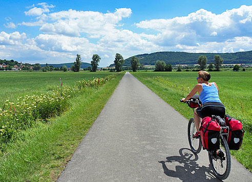 Sehr guter Radweg