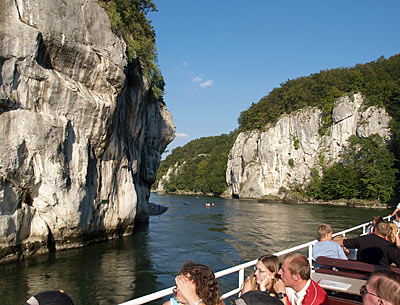 Altmühlradweg: Donaudurchbruch bei Weltenburg