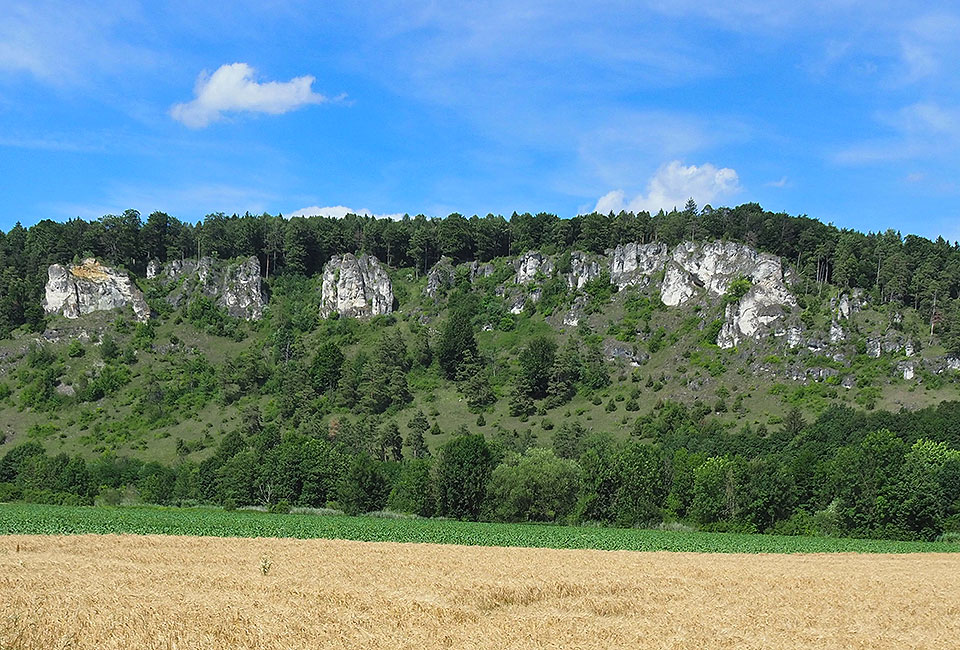 Felswände an der Altmühl: