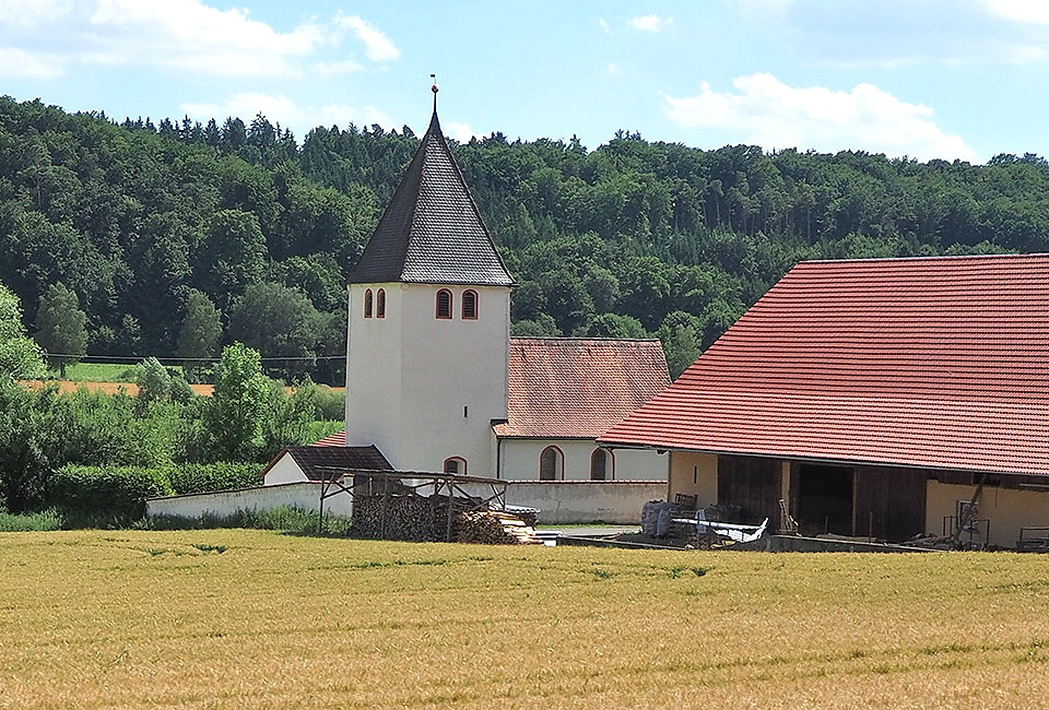 Kirche in Inching an der Altmüh
