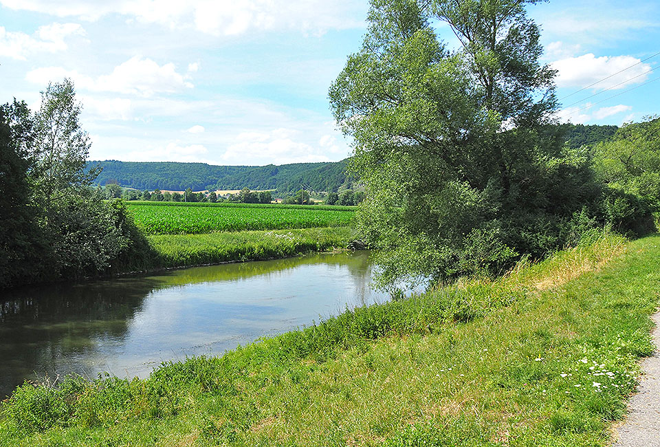glasklare Altmühl