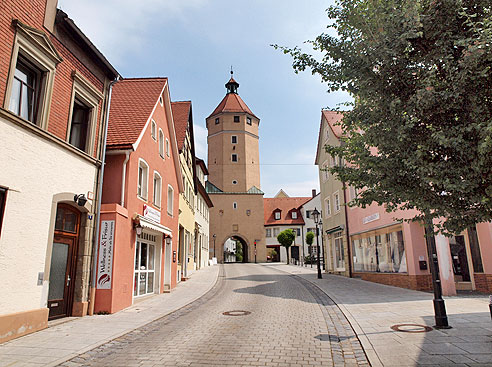 Altmühlradweg: Blasturm Gunzenhausen
