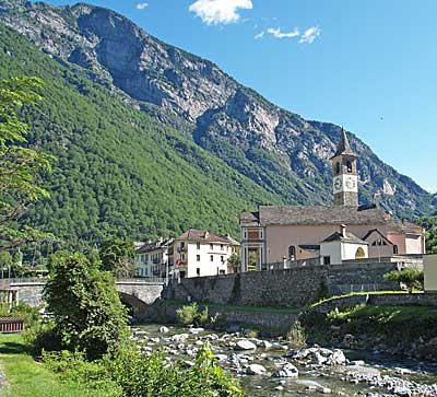 Bignasco im Maggiatal