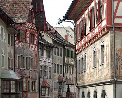 Fachwerk in Stein am Rhein