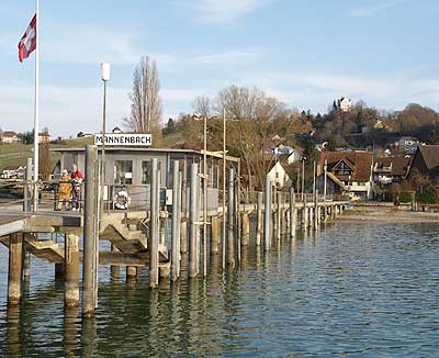 Schiffslände in Mannenbach