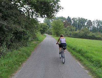 Bodenseeradweg: Auf der Landzunge Dingelsdorf