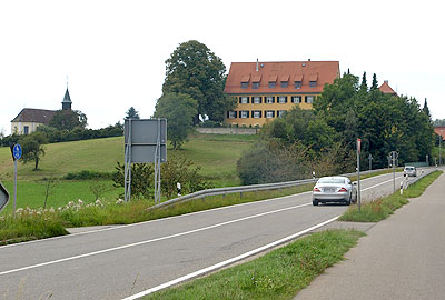 Bodenseeradweg: Schloss und Kirche