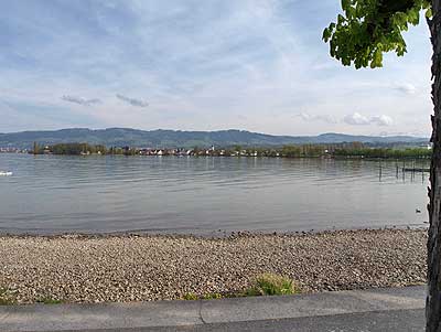 Blick zurück nach Romanshorn