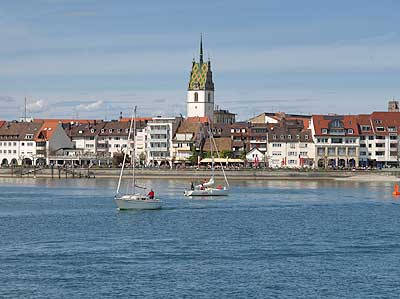 Friedrichshafen von der Fähre