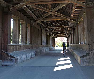 Holzbrücke in Eriskirch