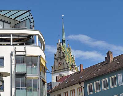 Alt und neu in Friedrichshafen