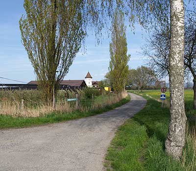 Weg nach Gaißau
