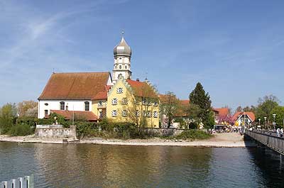 Blick auf Wasserburg