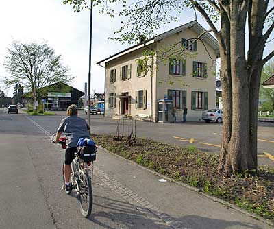 Früherer Bahnhof von Egnach