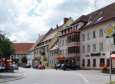 Straße in Bräunlingen