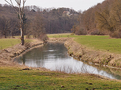 Blick zurück im Brenztal