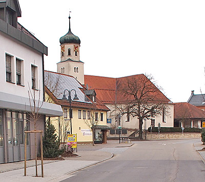 Ortsmitte von Hermaringen