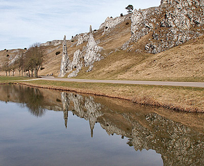 Blick zurück im Brenztal