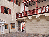 Schlosshof in Brenz