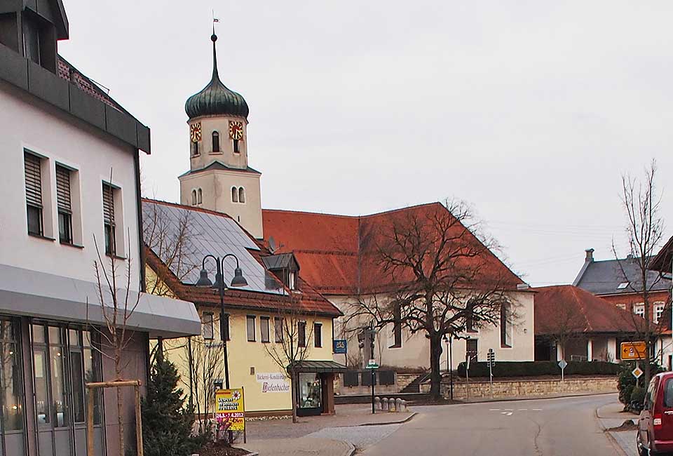 Ortsmitte von Hermaringen Ortsmitte von Hermaringen