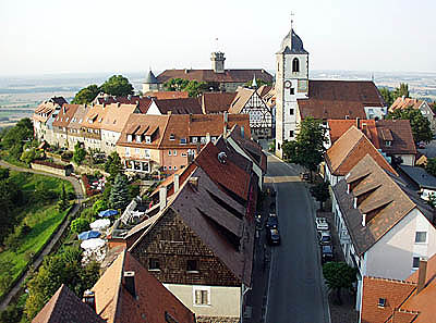 Waldenburg Blick vom Turm