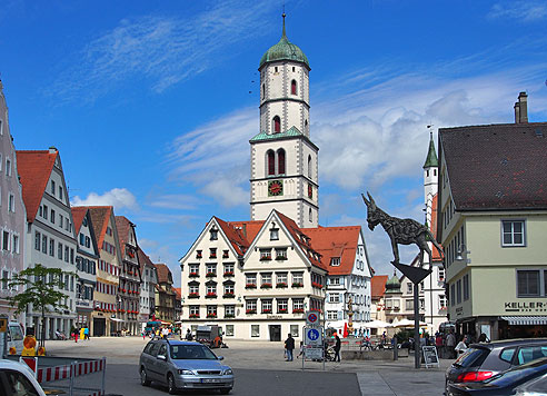 Marktplatz in Biberach