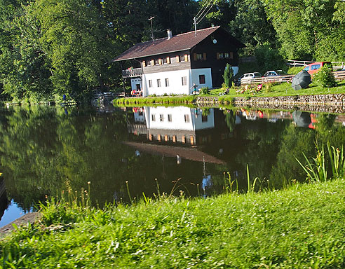 Mahlweiher im Tal