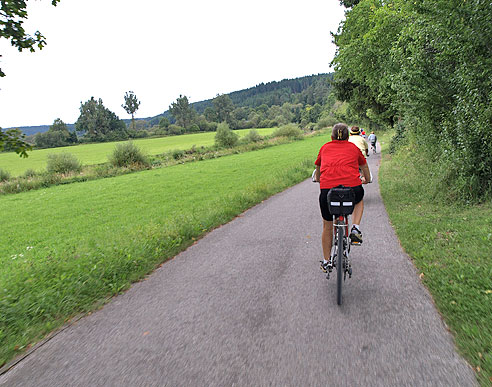 Radweg bei Möhringen: