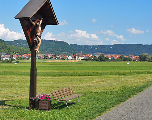 Blick auf Stetten