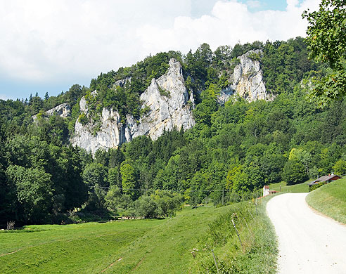 Blick auf den Schwarzwagfels