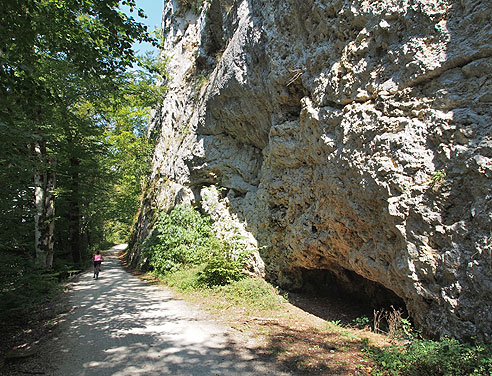 Beim Probstfelsen