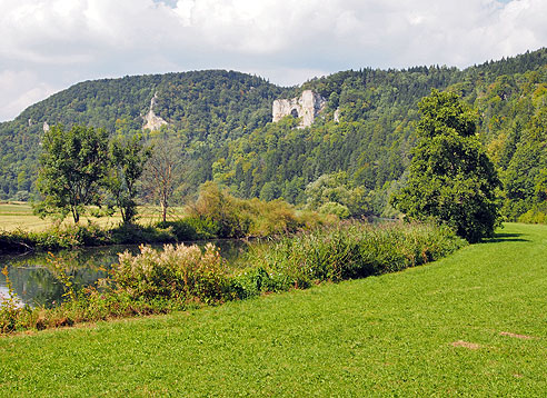 Breiter Fels  im Donautal