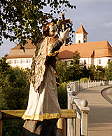 Brückenheiliger bei Zell