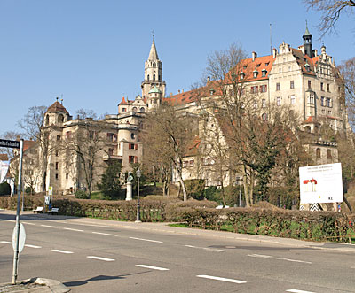 Blick auf das Schloss