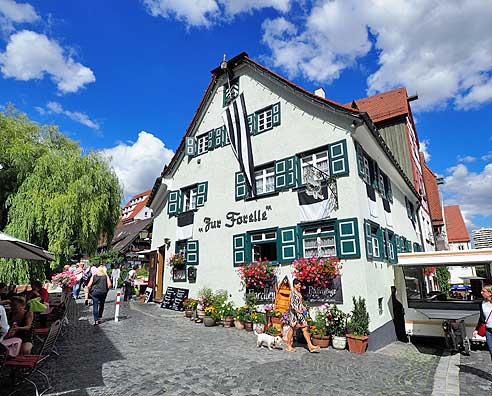 Kulinarisches Fischerviertel in Ulm