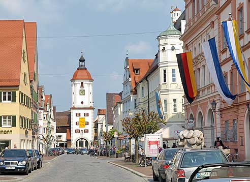 Königstraße in Dillingen