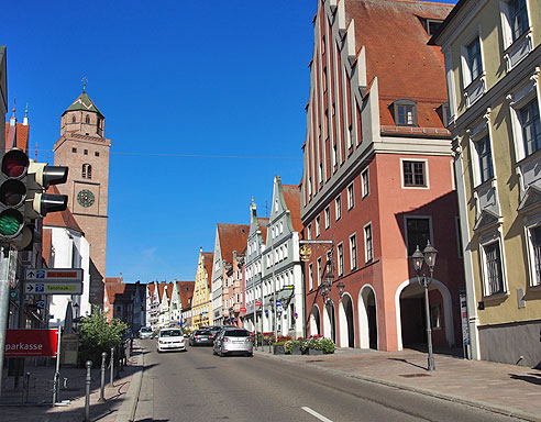 Reichsstraße in Donauwörth