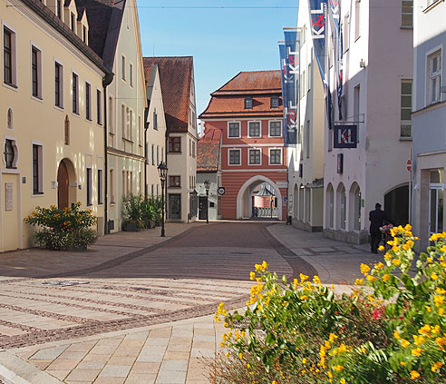 Blick aufs Rieder Tor