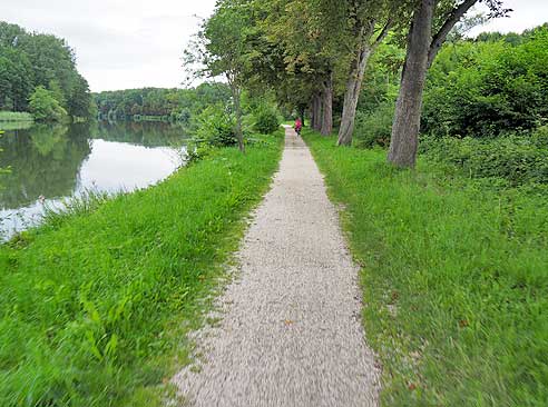 Schöne Etappe am Fluss