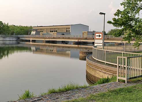 Staustufe vor Donauwörth