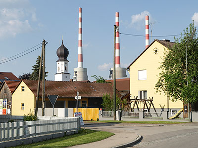 Irsching und seine Kamine