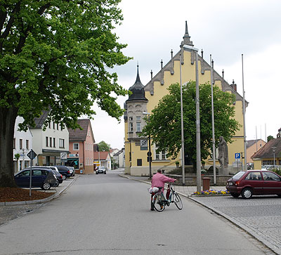 Stadtmitte von Bogen