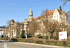 Blick auf das Schloss