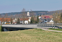 Vor Blochingen rechts
